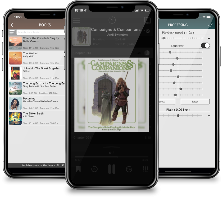 Audiobook Campaigns & Companions: The Complete Role-Playing Guide for Pets by Andi Ewington
