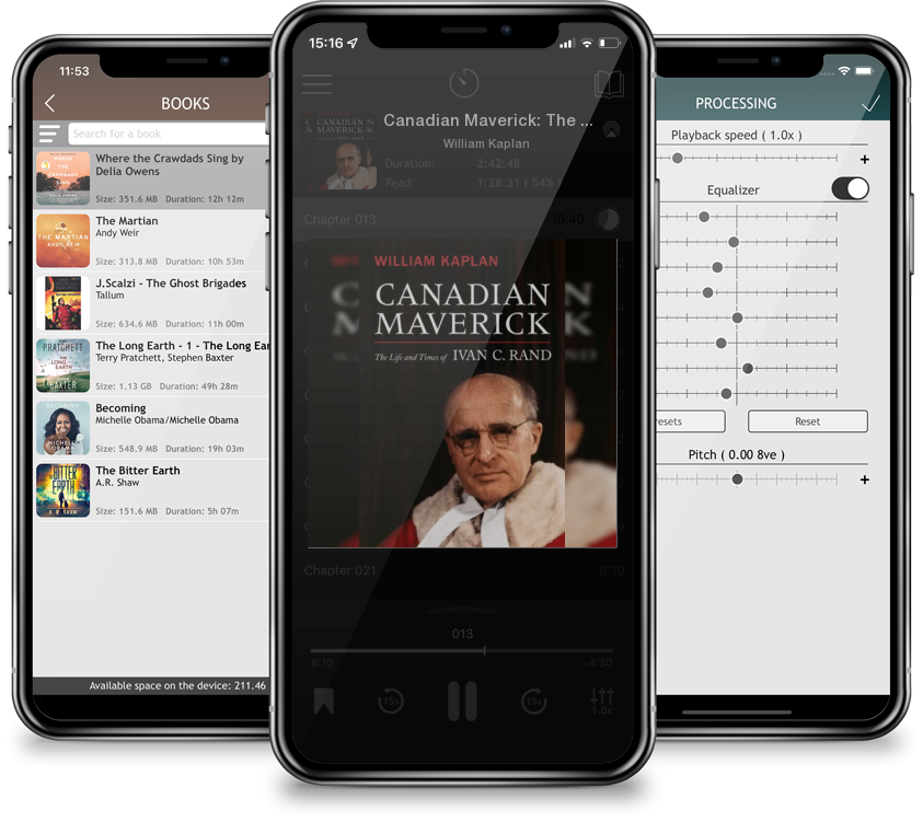 Audiobook Canadian Maverick: The Life and Times of Ivan C. Rand (Osgoode Society for Canadian Legal History) by William Kaplan