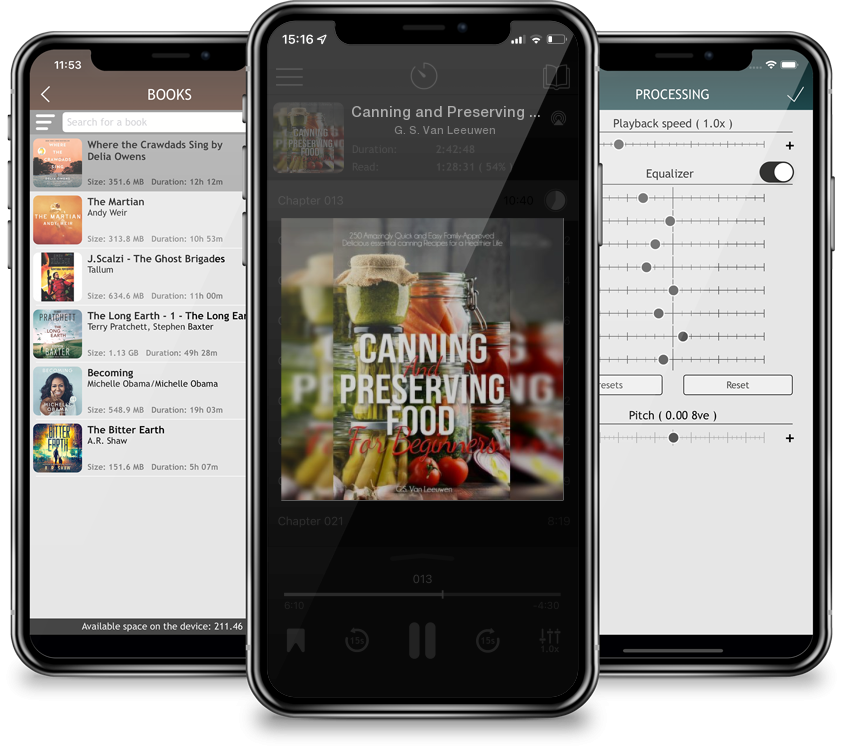 Audiobook Canning and Preserving Food for Beginners by G. S. Van Leeuwen