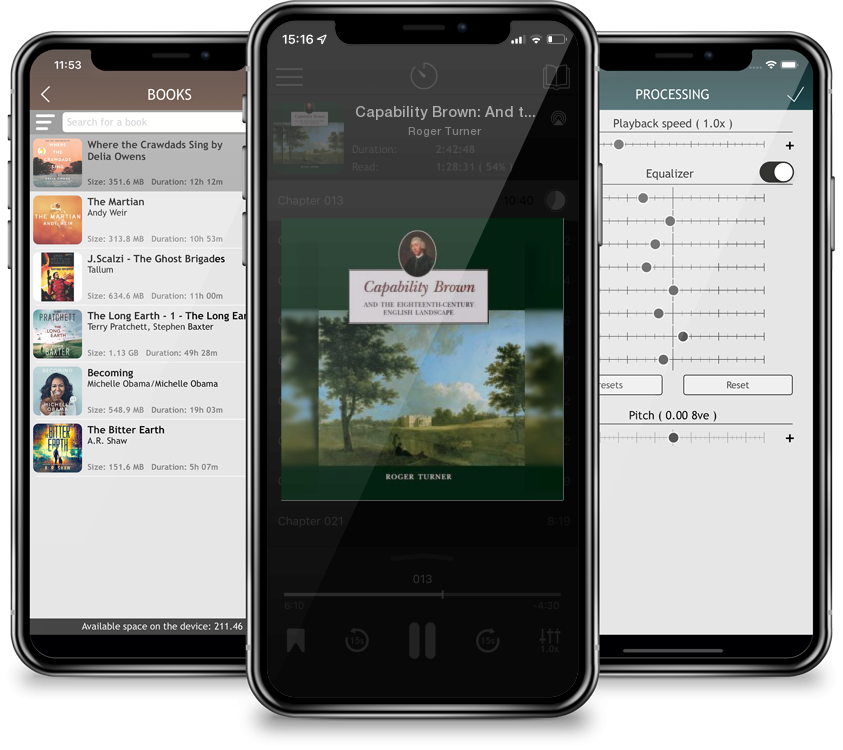 Audiobook Capability Brown: And the Eighteenth-Century English Landscape by Roger Turner