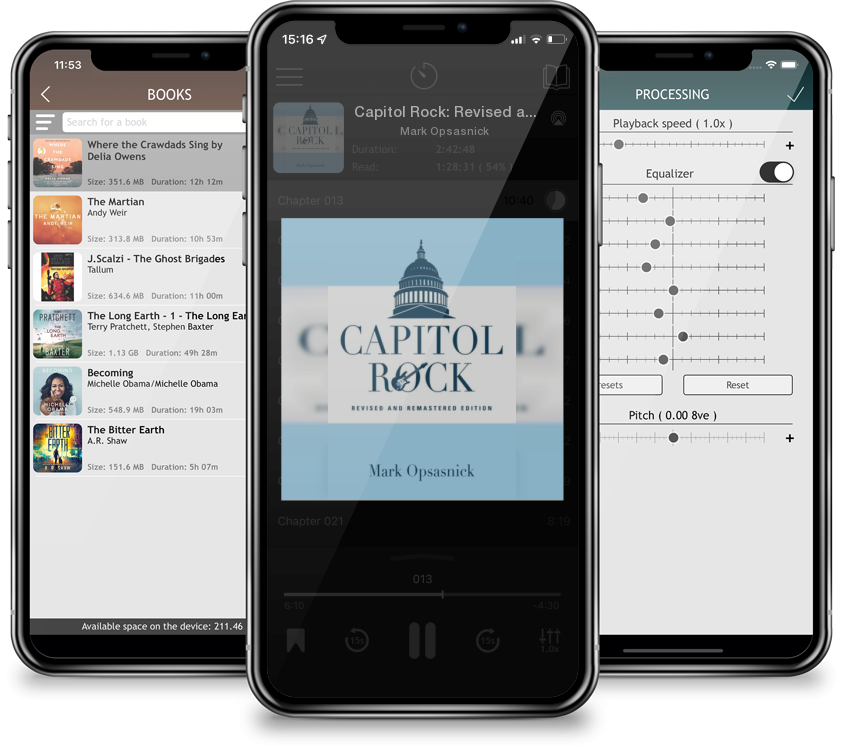 Audiobook Capitol Rock: Revised and Remastered Edition by Mark Opsasnick