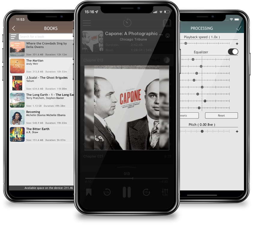 Audiobook Capone: A Photographic Portrait of America\'s Most Notorious Gangster by Chicago Tribune