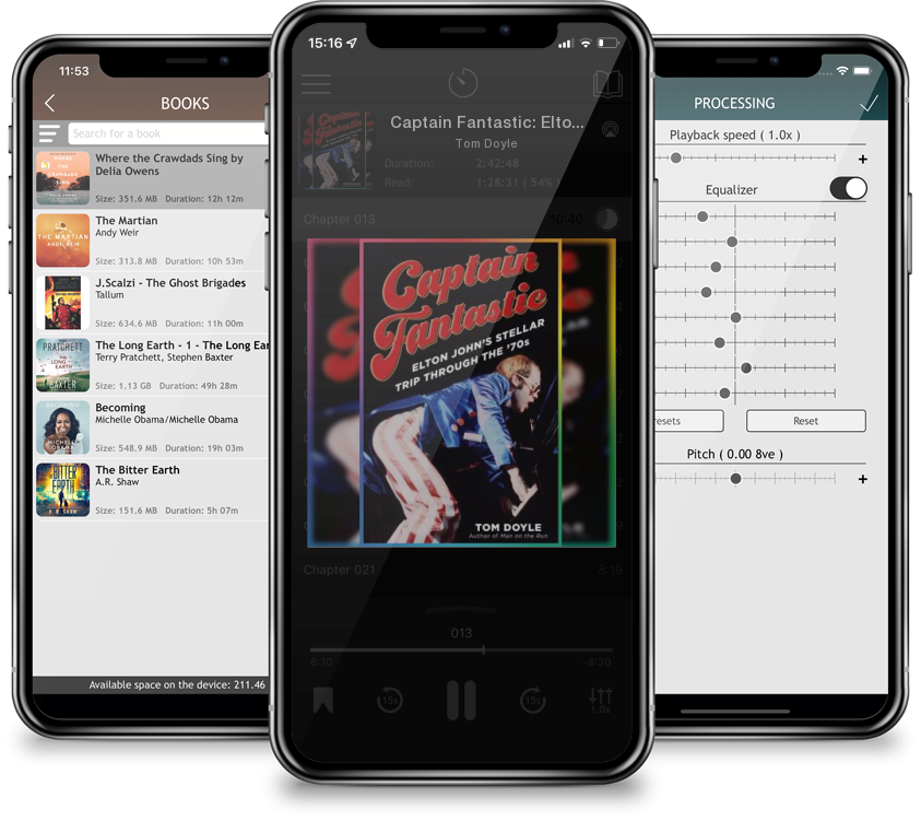 Audiobook Captain Fantastic: Elton John\'s Stellar Trip Through the \'70s by Tom Doyle