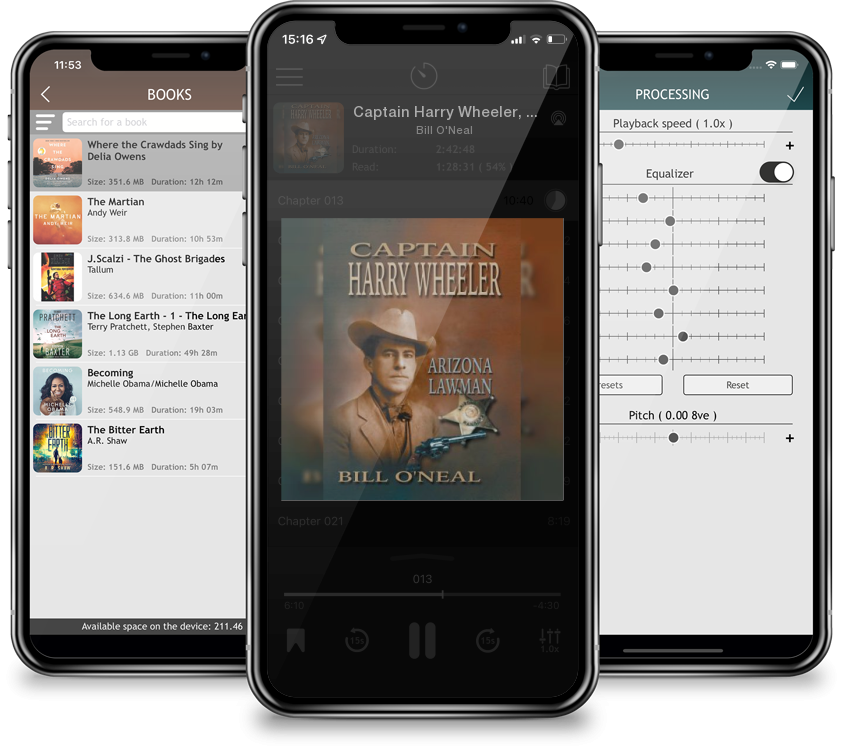 Audiobook Captain Harry Wheeler, Arizona Lawman by Bill O'Neal