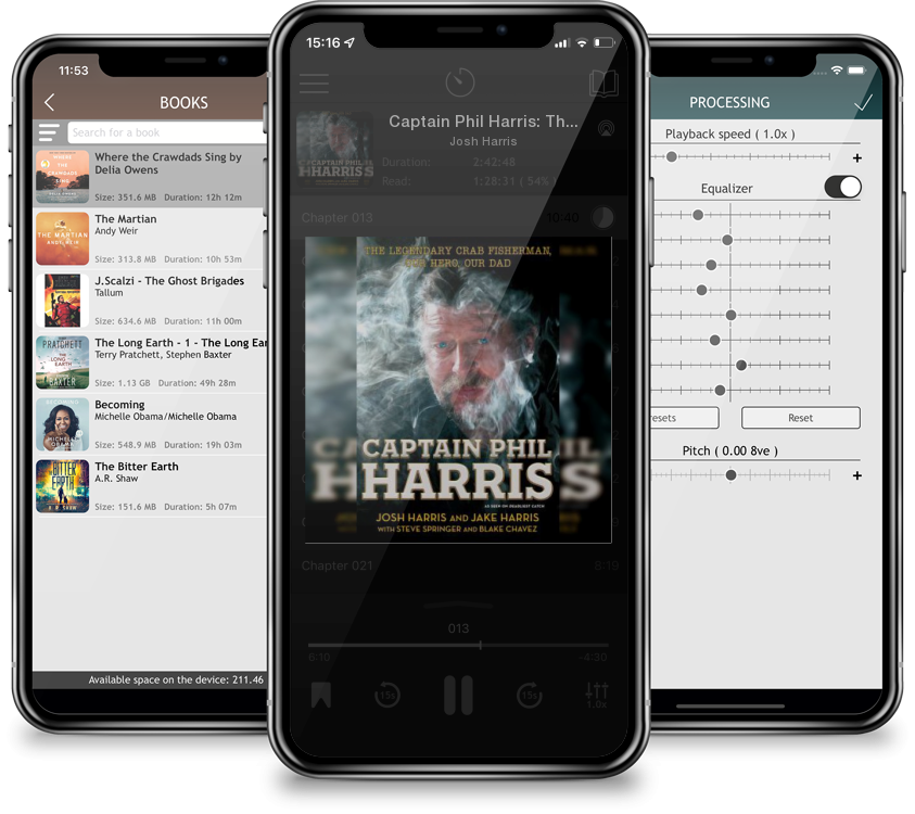 Audiobook Captain Phil Harris: The Legendary Crab Fisherman, Our Hero, Our Dad by Josh Harris