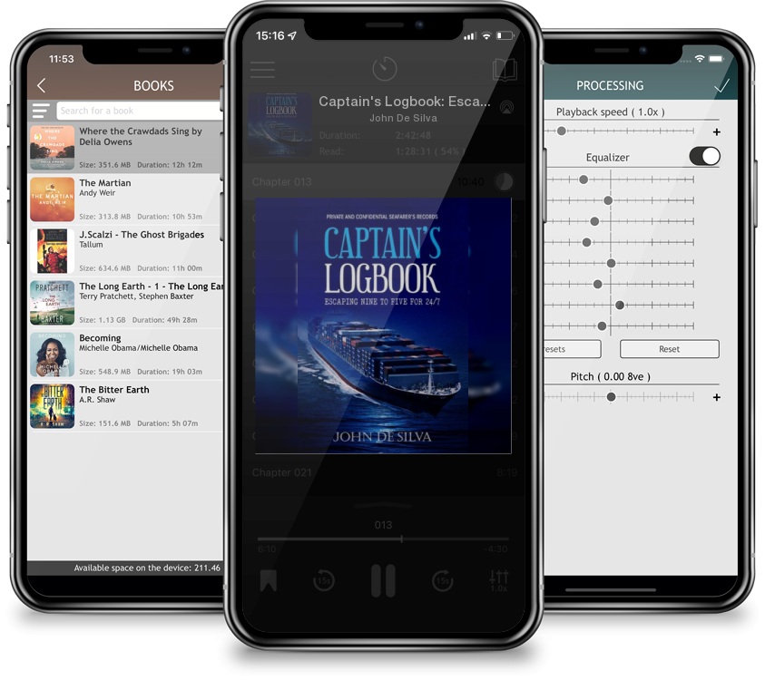 Audiobook Captain\'s Logbook: Escaping Nine to Five for 24/7 by John De Silva