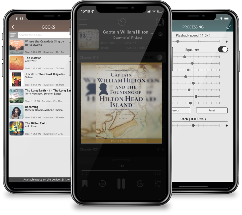 Audiobook Captain William Hilton and the Founding of Hilton Head Island by Dwayne W. Pickett