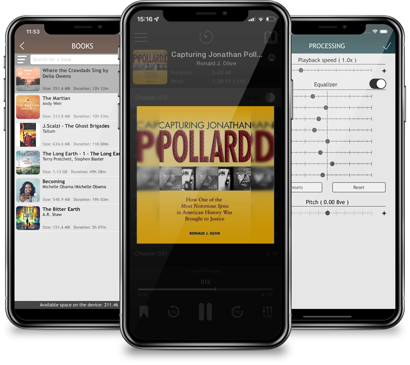 Audiobook Capturing Jonathan Pollard: How One of the Most Notorious Spies in American History Was Brought to Justice by Ronald J. Olive