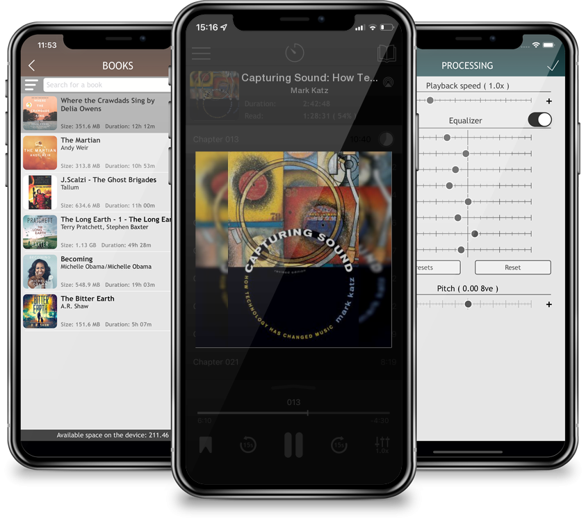Audiobook Capturing Sound: How Technology Has Changed Music by Mark Katz