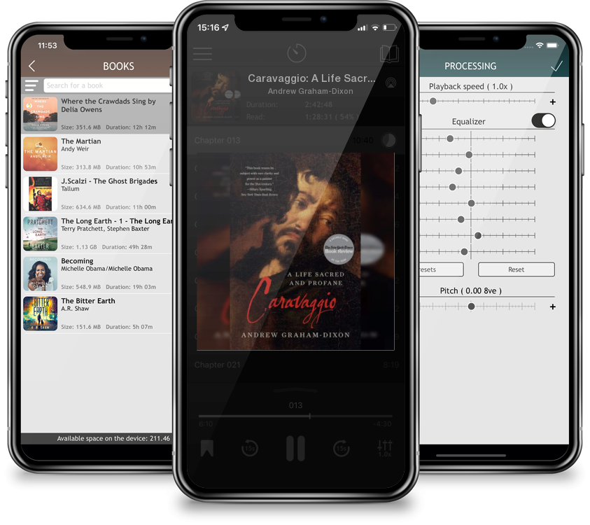 Audiobook Caravaggio: A Life Sacred and Profane by Andrew Graham-Dixon