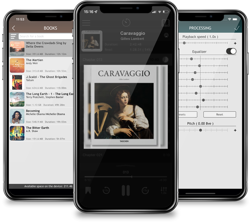 Audiobook Caravaggio by Gilles Lambert