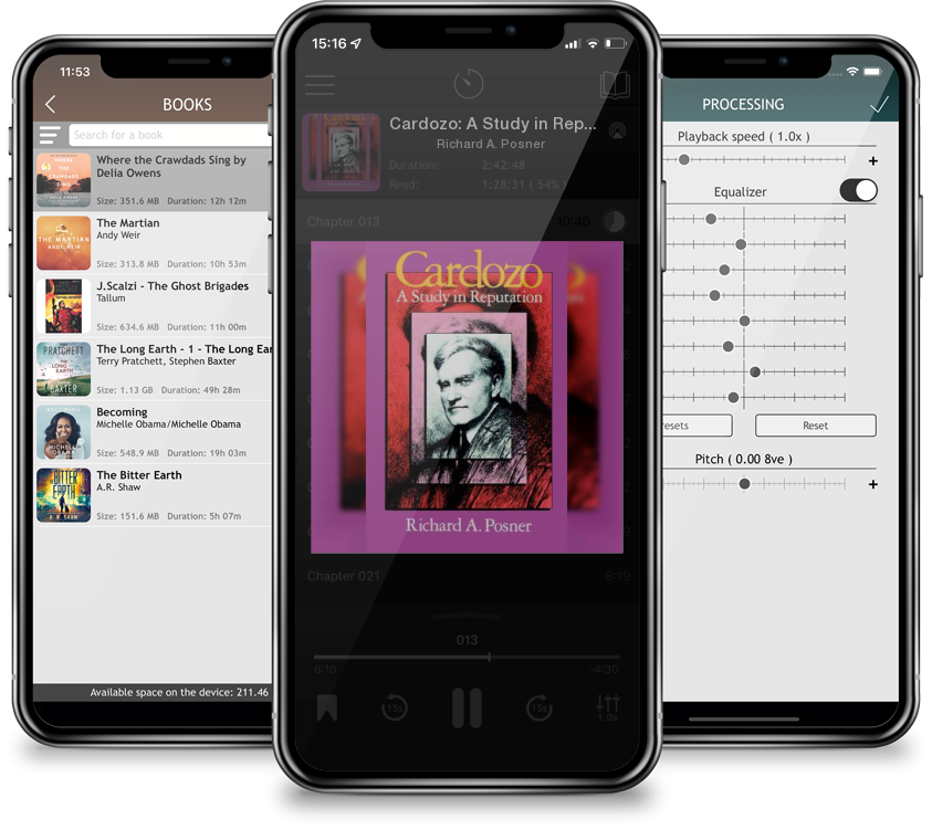 Audiobook Cardozo: A Study in Reputation by Richard A. Posner
