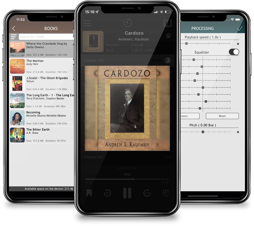 Audiobook Cardozo by Andrew L. Kaufman