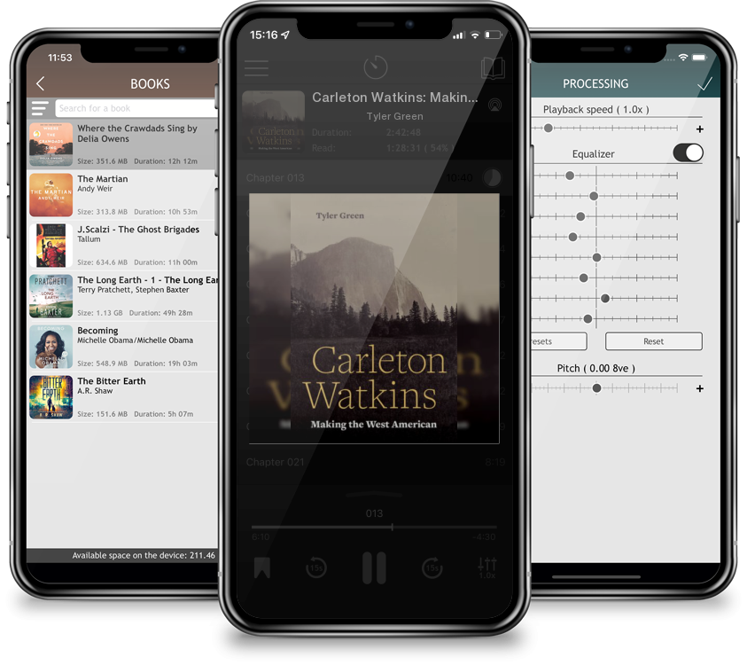 Listen Carleton Watkins: Making the West American by Tyler Green in MP3 Audiobook Player for free