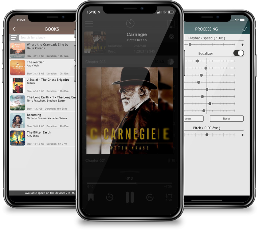 Audiobook Carnegie by Peter Krass