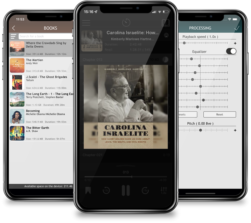 Audiobook Carolina Israelite: How Harry Golden Made Us Care about Jews, the South, and Civil Rights by Kimberly Marlowe Hartnett