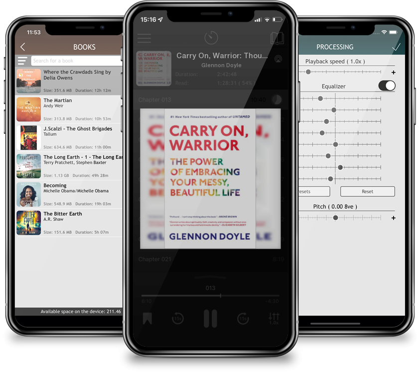 Audiobook Carry On, Warrior: Thoughts on Life Unarmed by Glennon Doyle