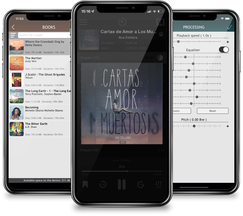Audiobook Cartas de Amor a Los Muertos by Ava Dellaira