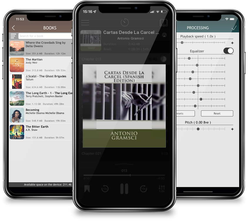Audiobook Cartas Desde La Carcel (Spanish Edition) by Antonio Gramsci
