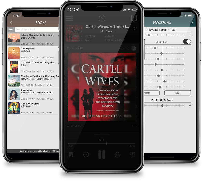 Audiobook Cartel Wives: A True Story of Deadly Decisions, Steadfast Love, and Bringing Down El Chapo by Mia Flores