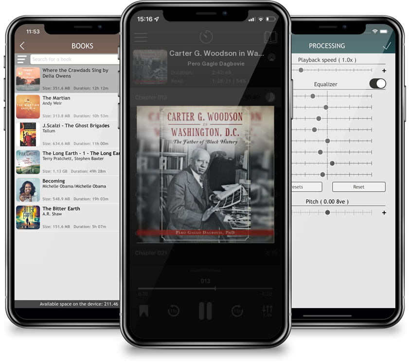 Audiobook Carter G. Woodson in Washington, D.C.: The Father of Black History by Pero Gaglo Dagbovie