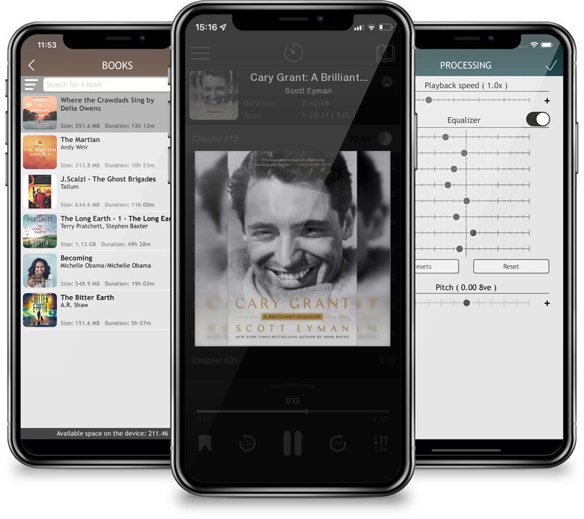 Audiobook Cary Grant: A Brilliant Disguise by Scott Eyman