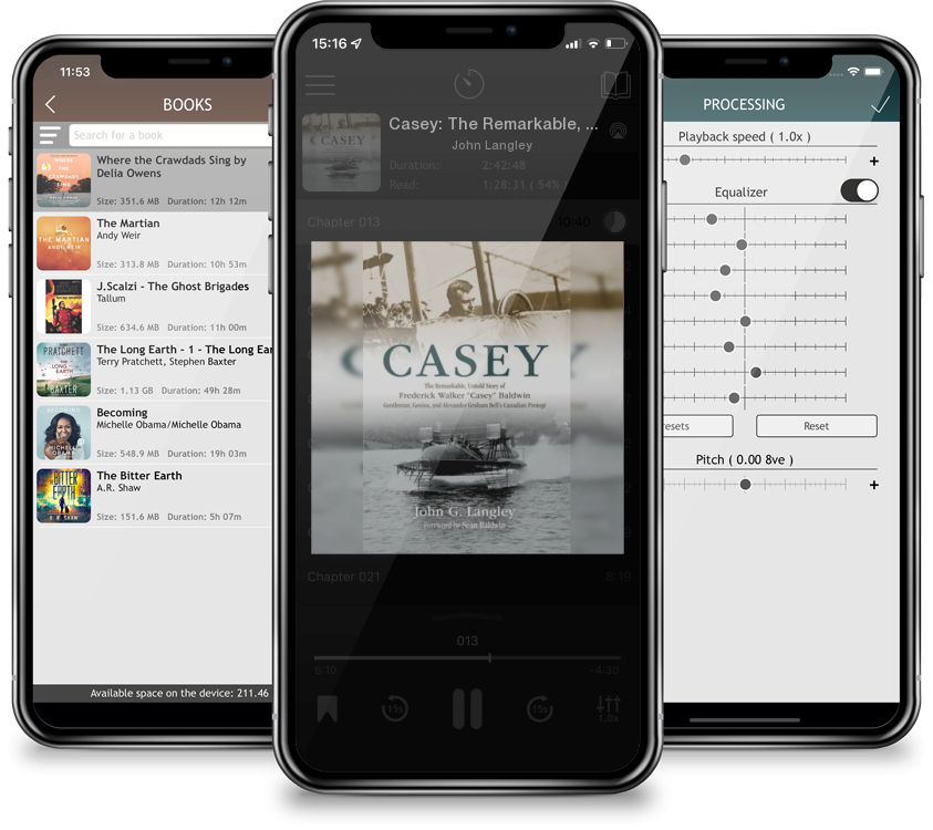 Audiobook Casey: The Remarkable, Untold Story of Frederick Walker Casey Baldwin: Gentleman, Genius, and Alexander Graham Bell\'s Protégé by John Langley