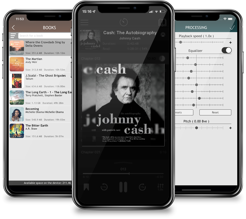 Audiobook Cash: The Autobiography by Johnny Cash