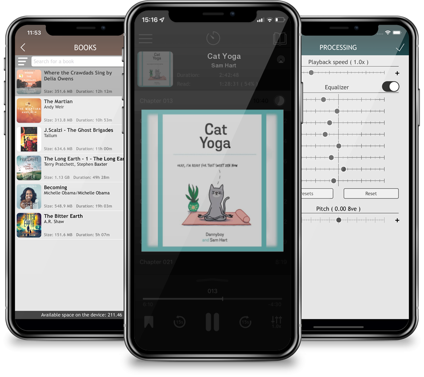 Audiobook Cat Yoga  by Sam Hart