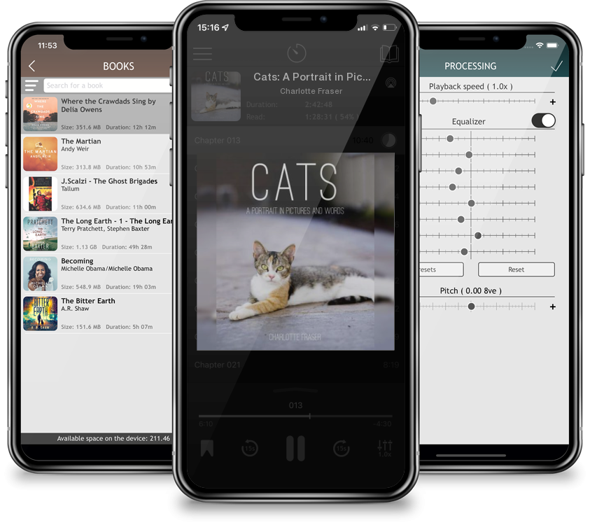 Audiobook Cats: A Portrait in Pictures and Words by Charlotte Fraser