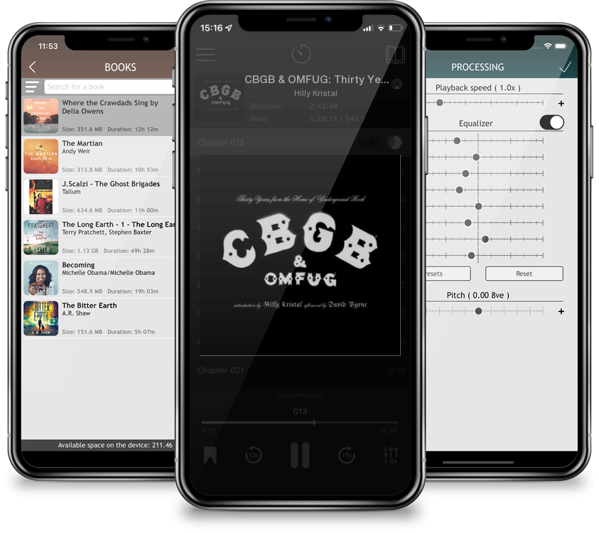 Audiobook CBGB & OMFUG: Thirty Years from the Home of Underground Rock by Hilly Kristal