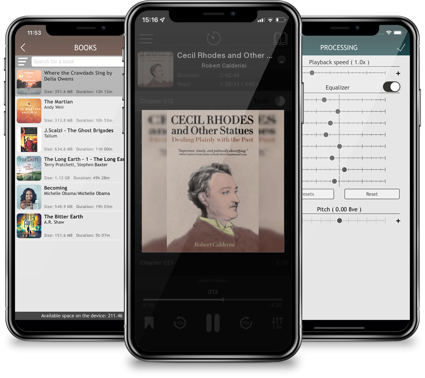 Audiobook Cecil Rhodes and Other Statues: Dealing Plainly with the Past by Robert Calderisi