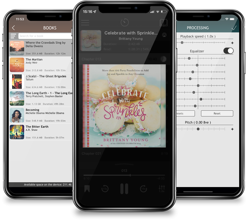Audiobook Celebrate with Sprinkles: More Than 100 Party Possibilities to Add Joy and Sparkle to Any Occasion by Brittany Young