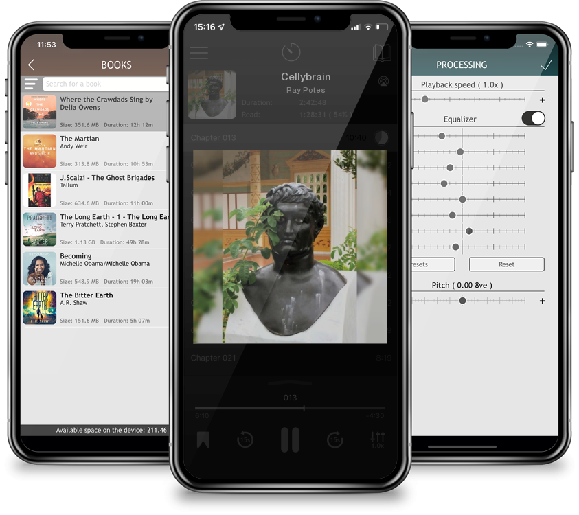 Audiobook Cellybrain by Ray Potes