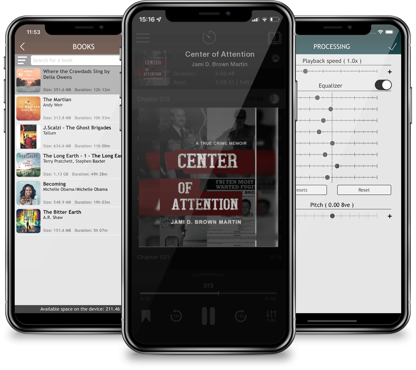 Audiobook Center of Attention by Jami D. Brown Martin