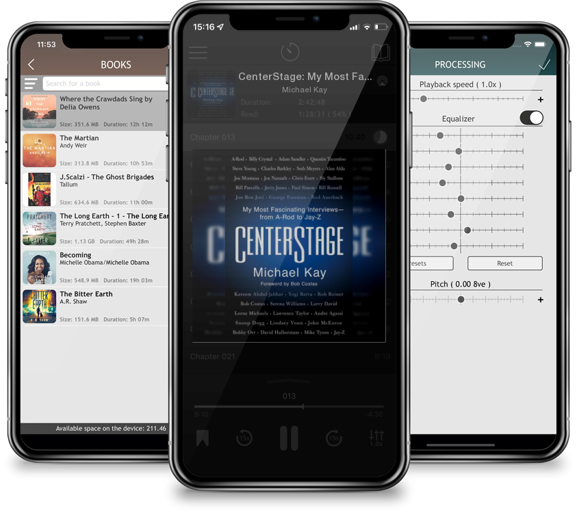 Audiobook CenterStage: My Most Fascinating Interviews—from A-Rod to Jay-Z by Michael Kay