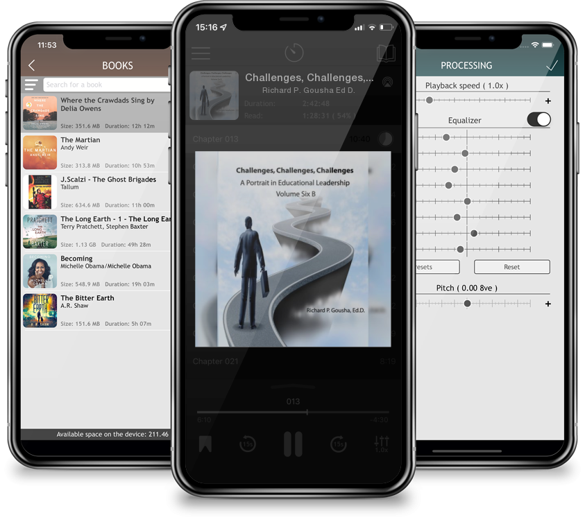 Audiobook Challenges, Challenges, Challenges: A Portrait in Educational Leadership by Richard P. Gousha Ed D.