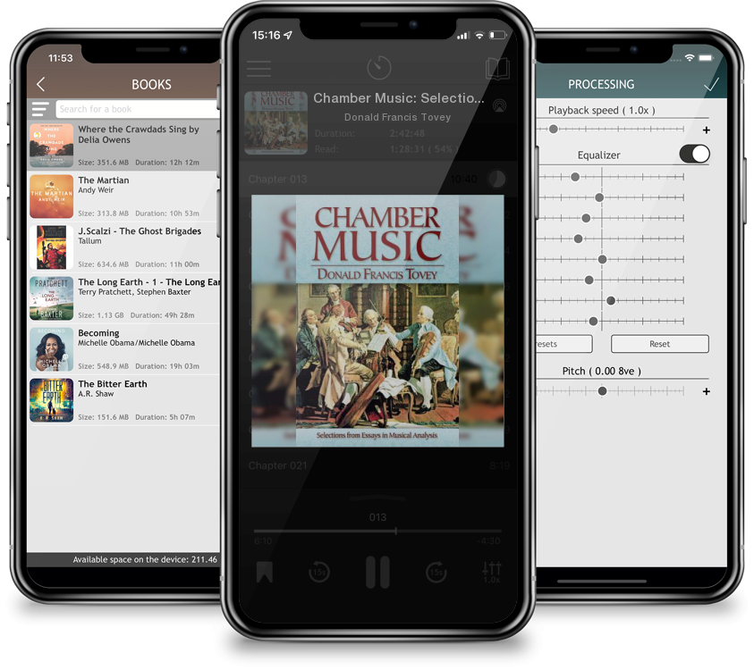 Audiobook Chamber Music: Selections from Essays in Musical Analysis by Donald Francis Tovey