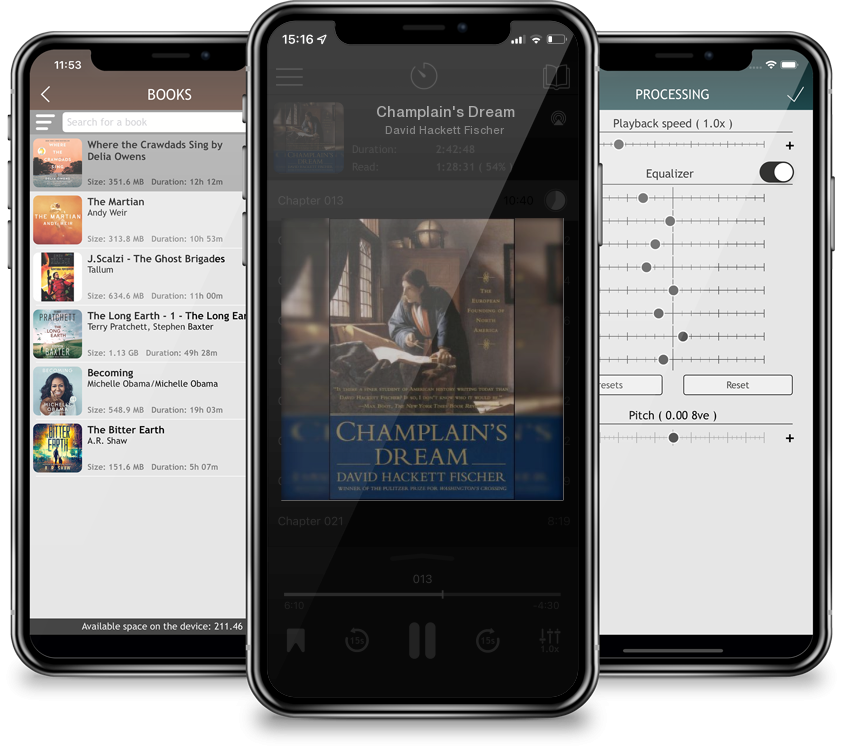 Audiobook Champlain\'s Dream by David Hackett Fischer