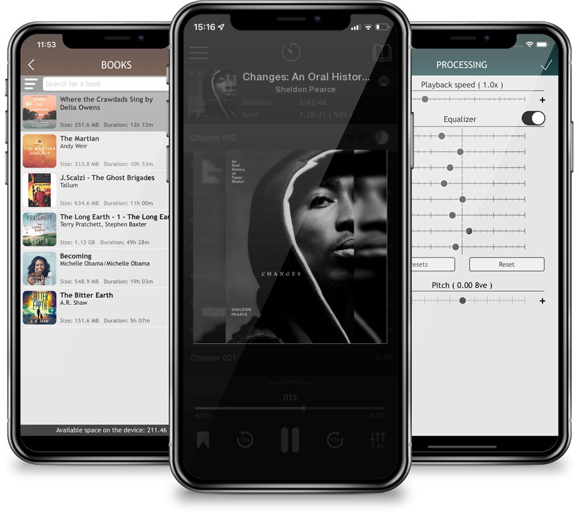 Audiobook Changes: An Oral History of Tupac Shakur by Sheldon Pearce