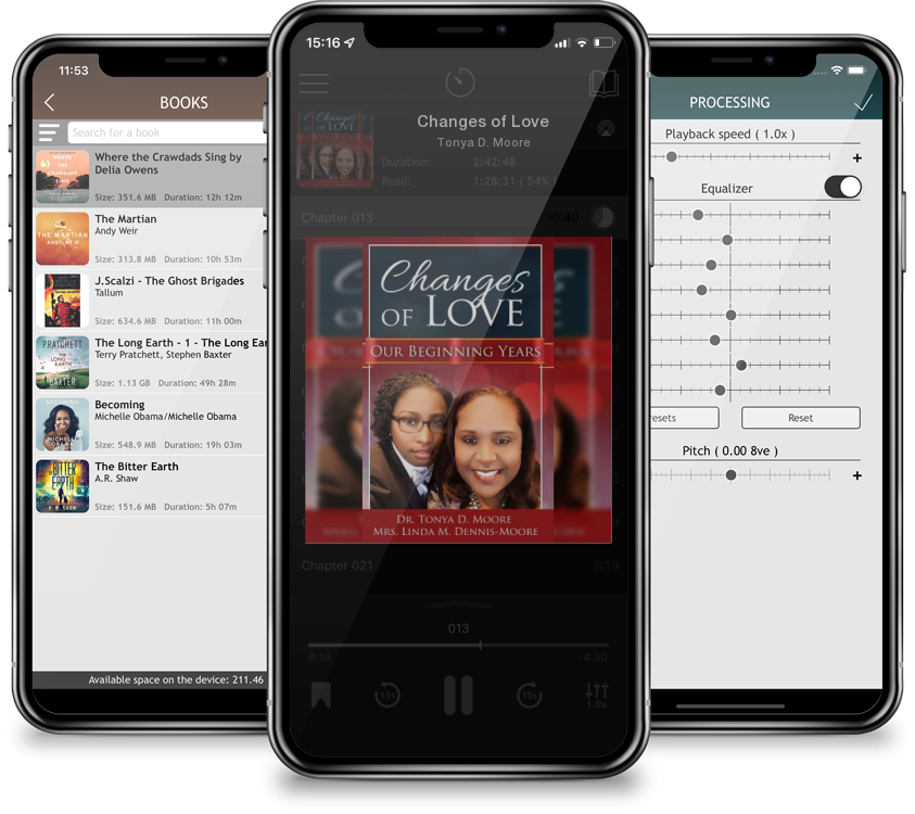 Audiobook Changes of Love by Tonya D. Moore