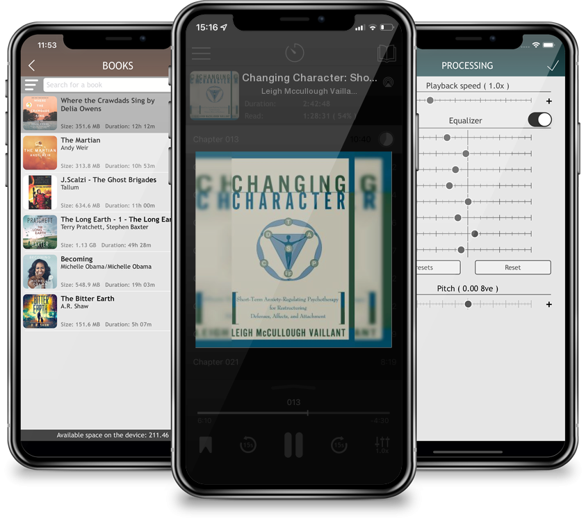 Audiobook Changing Character: Short-term Anxiety-regulating Psychotherapy For Restructuring Defenses, Affects, And Attachment by Leigh Mccullough Vaillant