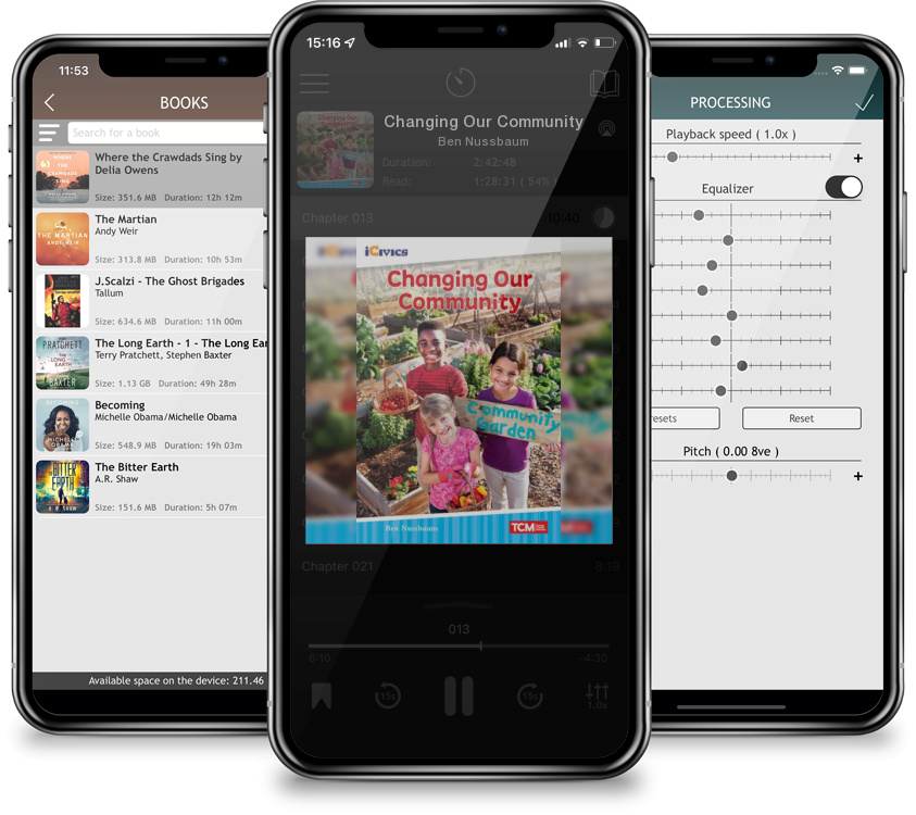 Audiobook Changing Our Community by Ben Nussbaum