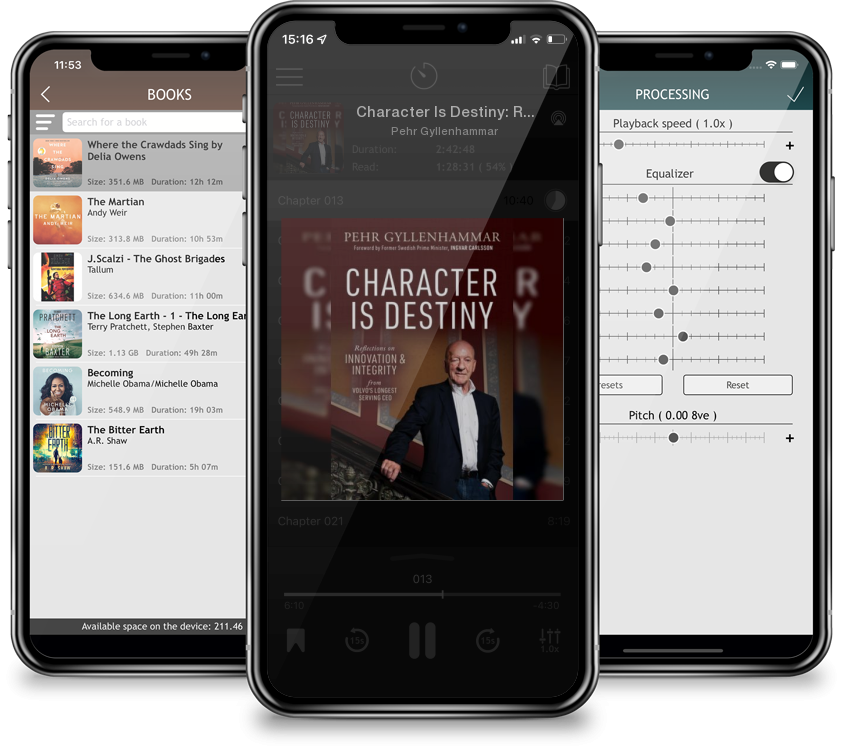 Audiobook Character Is Destiny: Reflections on Innovation & Integrity from Volvo\'s Longest Serving CEO by Pehr Gyllenhammar