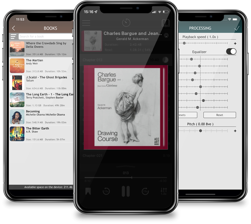 Audiobook Charles Bargue and Jean-Leon Gerome: Drawing Course by Gerald M. Ackerman