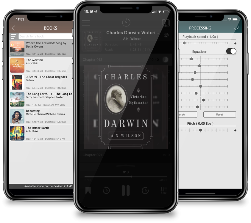 Audiobook Charles Darwin: Victorian Mythmaker by A.N. Wilson