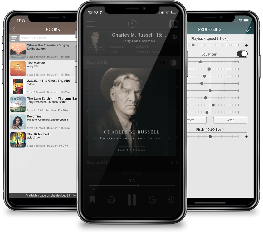 Audiobook Charles M. Russell, 15: Photographing the Legend by Larry Len Peterson