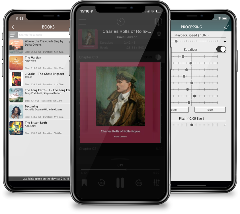 Audiobook Charles Rolls of Rolls-Royce by Bruce Lawson