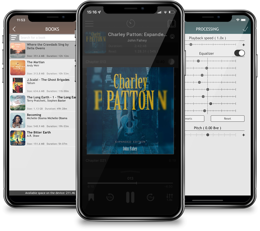 Audiobook Charley Patton: Expanded Edition by John Fahey