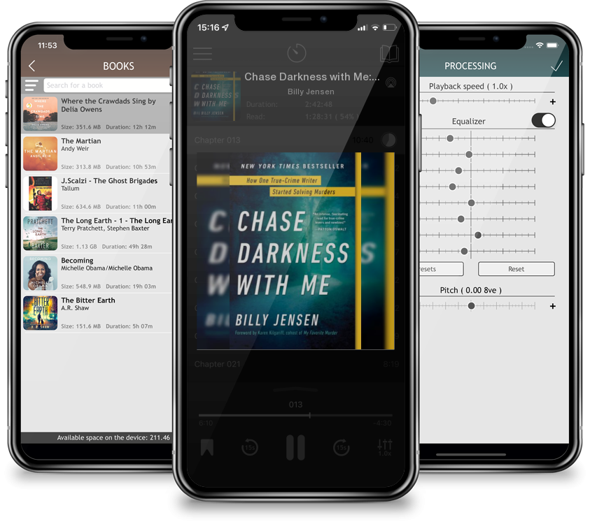 Audiobook Chase Darkness with Me: How One True-Crime Writer Started Solving Murders by Billy Jensen